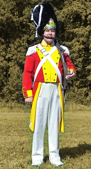 64 - Julius Traugott Jakob von Könneritz, Sächsischer Gardist