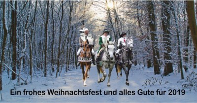 Grüsse zu Weihnachten und zum neuen Jahr